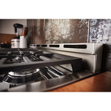KitchenAid  36" Smart Commercial-Style Gas Range with 6 Burners - Stainless Steel (KFGC506JSS)