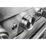 KITCHENAID  KITCHENAID PRO RANGE GAS 36" 6 BRNR - Stainless Steel (KFGC506JSS)