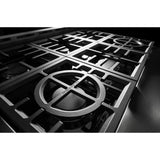 KITCHENAID  KITCHENAID PRO RANGE GAS 36" 6 BRNR - Stainless Steel (KFGC506JSS)