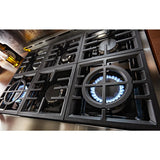 KITCHENAID  KITCHENAID PRO RANGE GAS 36" 6 BRNR - Stainless Steel (KFGC506JSS)