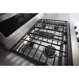 KitchenAid 30" 5 Burner Gas Double Oven Convection Range - Stainless Steel (KFGD500ESS)