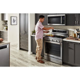 KITCHENAID  30-Inch 5-Burner Gas Convection Range - Stainless Steel (KFGG500ESS)