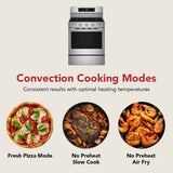 KITCHENAID  5.0 Cu. Ft. Smart Freestanding Gas Range With Convection Cooking Modes - PrintShield™ Stainless Finish (KFGS530SPS)