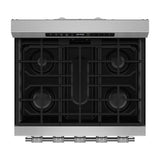 KITCHENAID  5.0 Cu. Ft. Smart Freestanding Gas Range With Convection Cooking Modes - PrintShield™ Stainless Finish (KFGS530SPS)