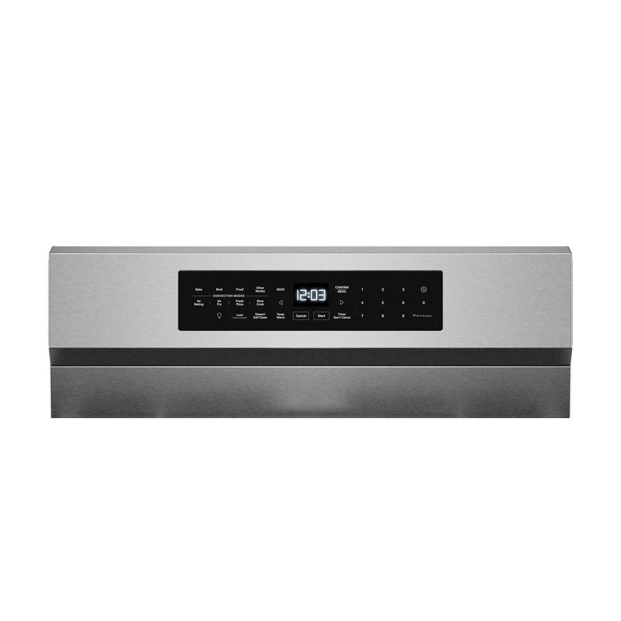 KITCHENAID  5.0 Cu. Ft. Smart Freestanding Gas Range With Convection Cooking Modes - PrintShield™ Stainless Finish (KFGS530SPS)