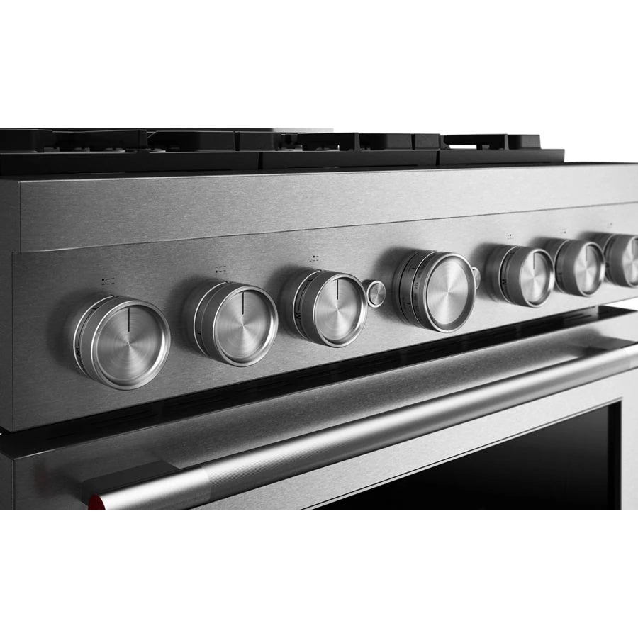 KITCHENAID  36-Inch 6 Burner Commercial-Style Gas Range with No Preheat Air Fry Mode - Stainless Steel (KFGS936SSS)