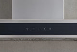 BERTAZZONI  30 Wallmount Hood, Glass Front, 1 motor 600 CFM - Stainless Steel (KG30X)