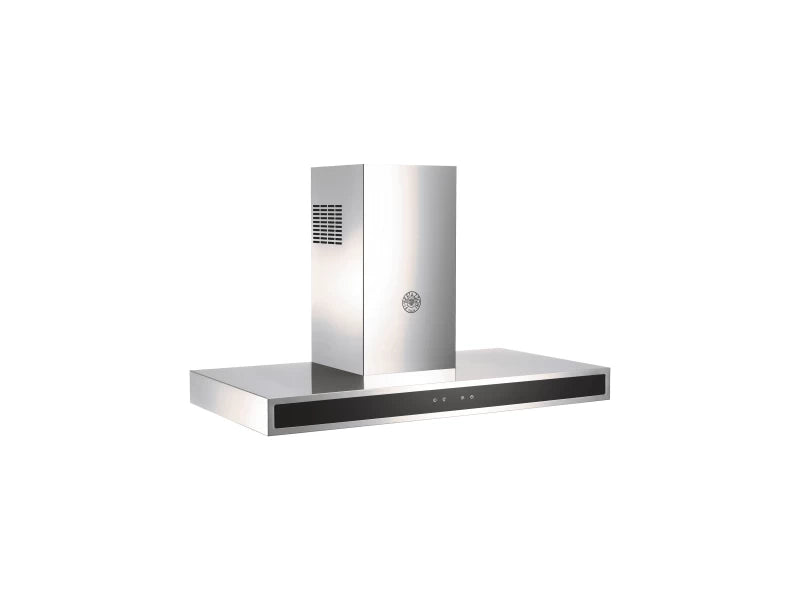 BERTAZZONI  36 Wallmount Hood, Glass Front, 1 motor 600 CFM - Stainless Steel (KG36X)