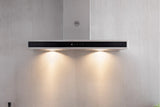 BERTAZZONI  48 Wallmount Hood, Glass front, 1 motor 600 CFM - Stainless Steel (KG48X)