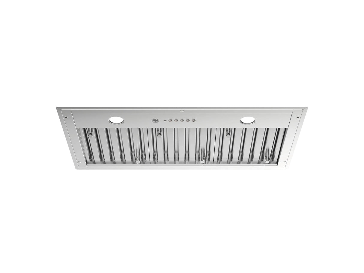 BERTAZZONI  36 Insert Hood, 2 motors 1200 CFM - Stainless Steel (KIN36XT)