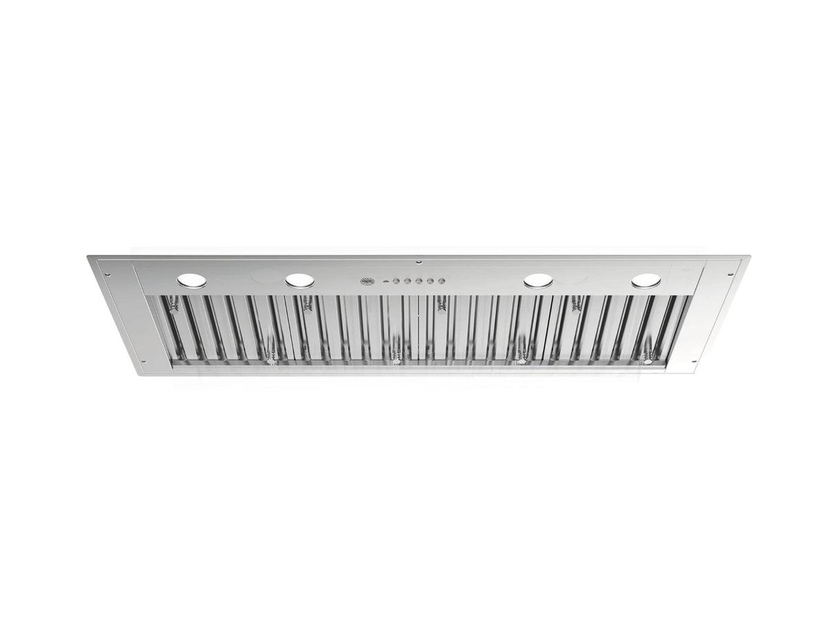 BERTAZZONI  48 Insert Hood, 2 motors 1200 CFM - Stainless Steel (KIN48XT)