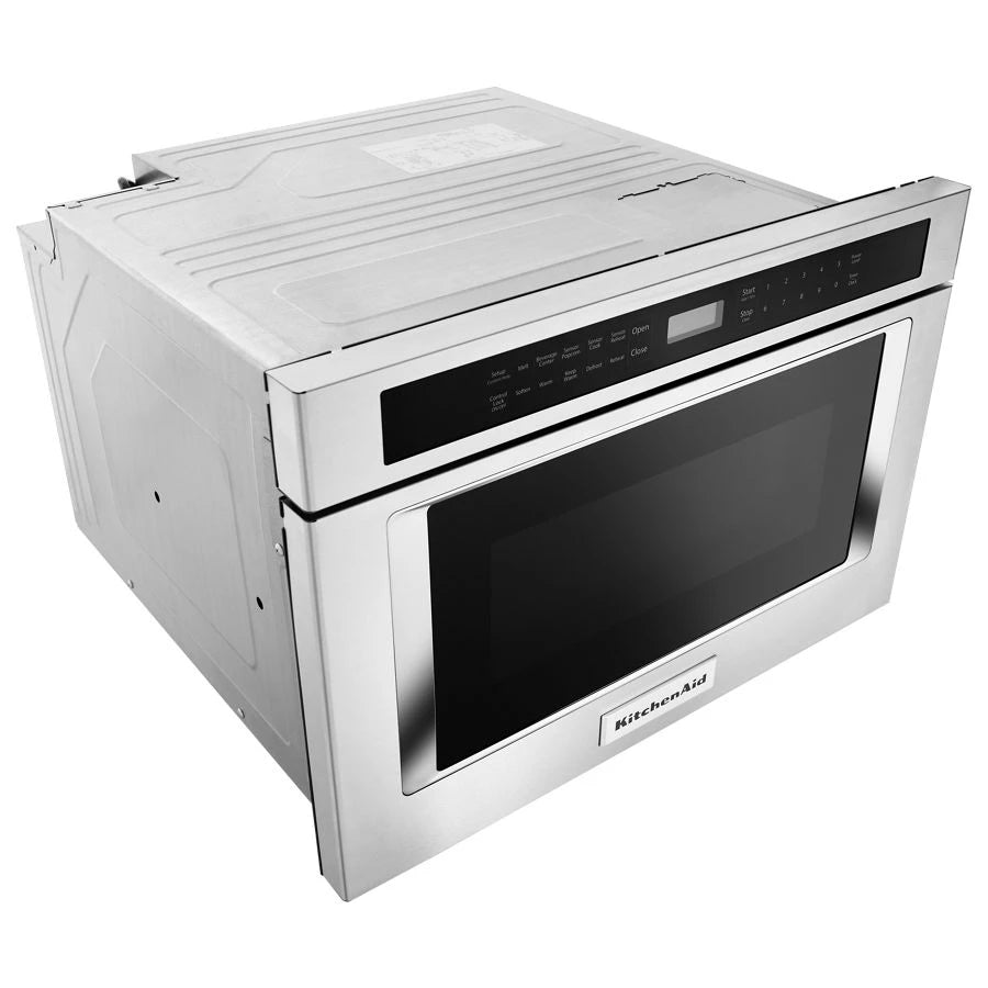 KITCHENAID  24" Under-counter Microwave Oven Drawer - Stainless Steel (KMBD104GSS)