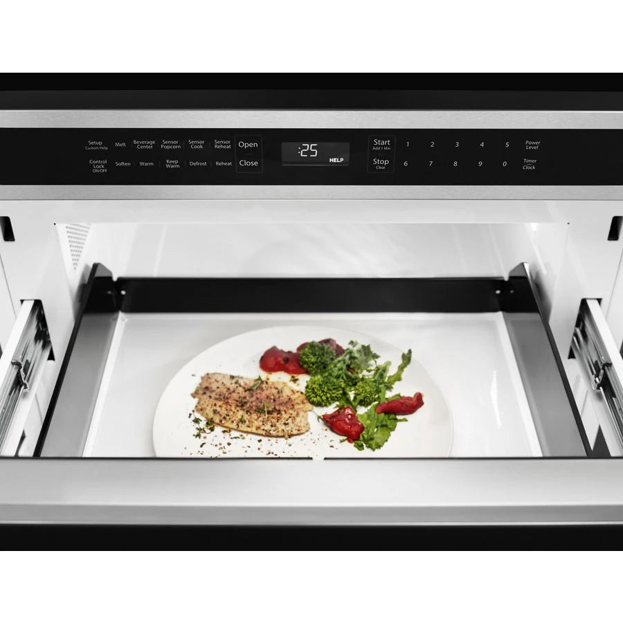 KITCHENAID  24" Under-counter Microwave Oven Drawer - Stainless Steel (KMBD104GSS)