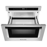 KITCHENAID  24" Under-counter Microwave Oven Drawer - Stainless Steel (KMBD104GSS)