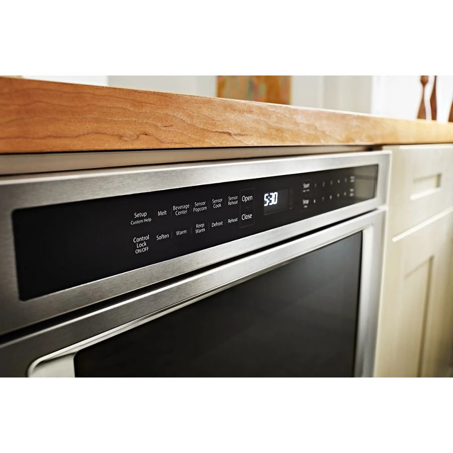 KITCHENAID  24" Under-counter Microwave Oven Drawer - Stainless Steel (KMBD104GSS)