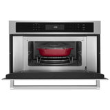 KitchenAid 30" Built In Microwave Oven with Convection Cooking - Stainless Steel (KMBP100ESS)