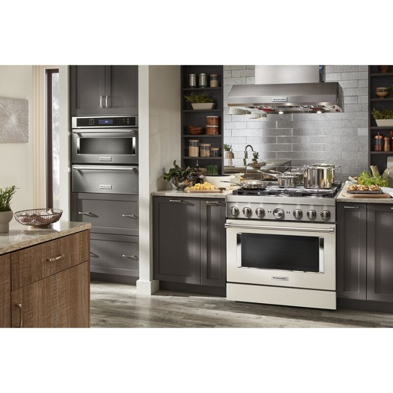 KitchenAid 30" Built In Microwave Oven with Convection Cooking - Stainless Steel (KMBP100ESS)