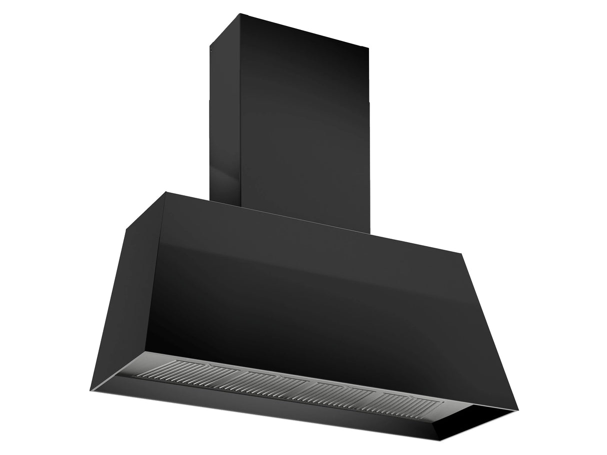 BERTAZZONI  48'' Contemporary Canopy Hood, 1 motor 600 CFM - Nero Matt (KMC48NE)