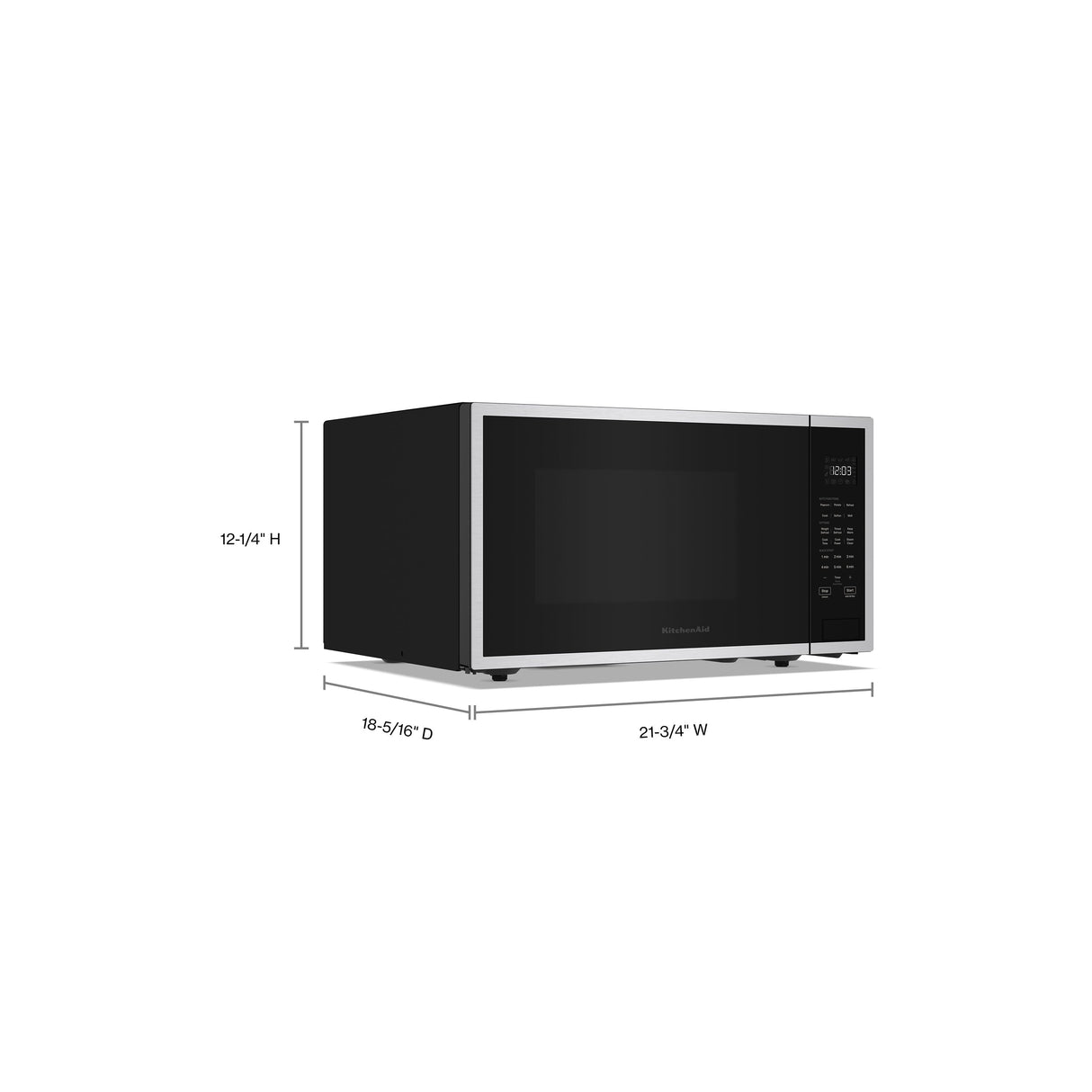 KITCHENAID Countertop Microwave - PrintShield Stainless (KMCS122RPS)
