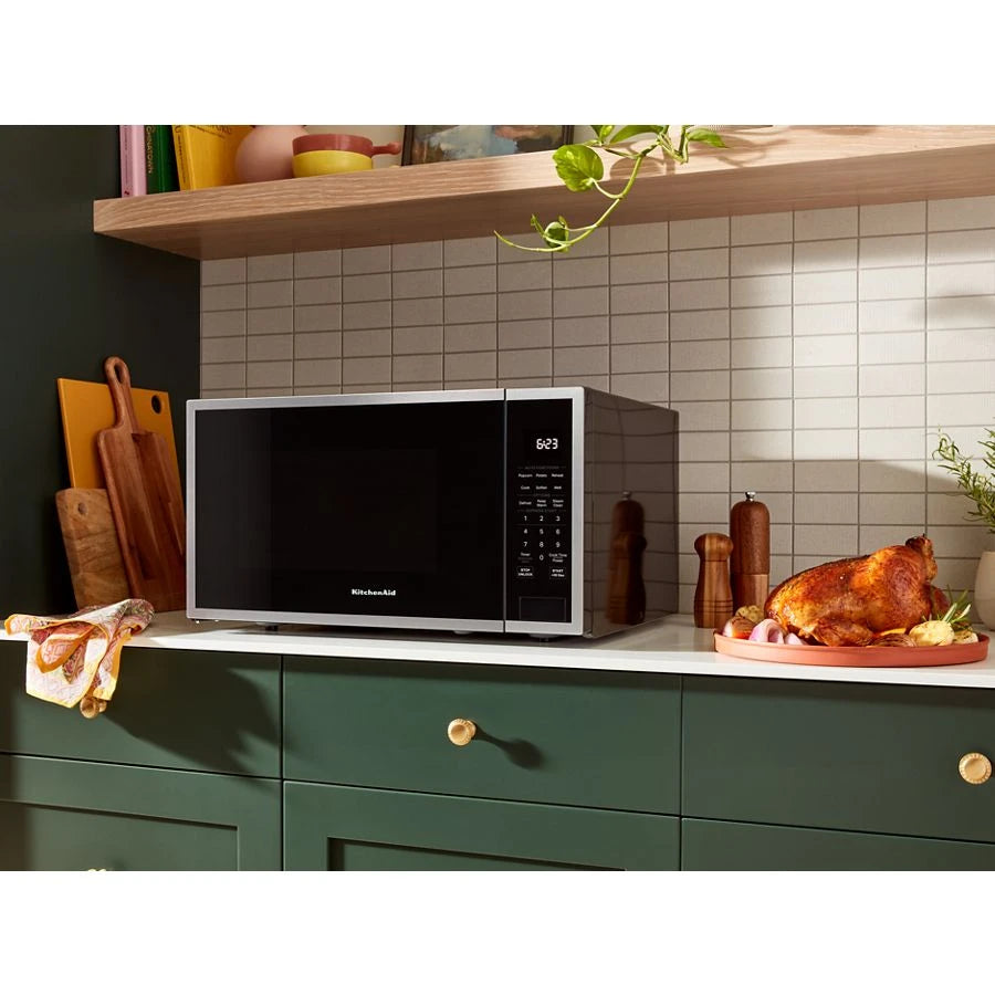 KitchenAid  1.6 Cu. Ft. Countertop Microwave - Stainless Steel (KMCS122SSS)
