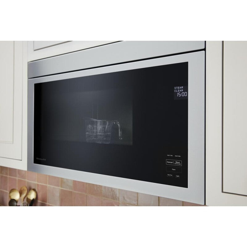 KitchenAid Over-The-Range Microwave with Flush Built-In Design - Stainless Steel (KMMF330PSS)
