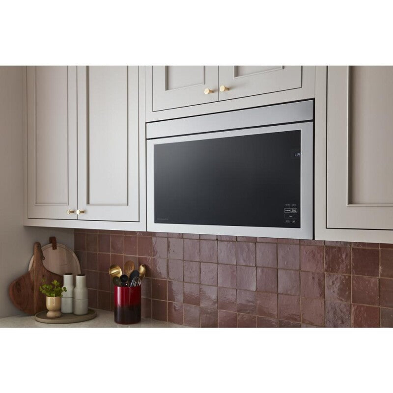 KitchenAid Over-The-Range Microwave with Flush Built-In Design - Stainless Steel (KMMF330PSS)