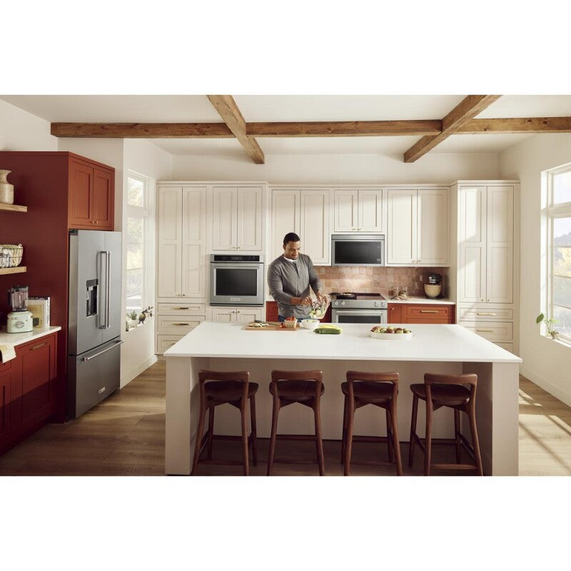 KitchenAid Over-The-Range Microwave with Flush Built-In Design - Stainless Steel (KMMF330PSS)