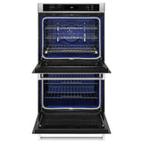 KitchenAid 30" Double Wall Oven with Even-Heat  True Convection (Upper Oven) - Stainless Steel (KODE300ESS)