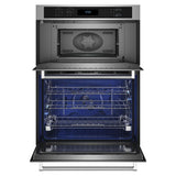 KitchenAid 30" Combination Microwave Wall Oven with Air Fry Mode - Stainless Steel (KOEC530PSS)