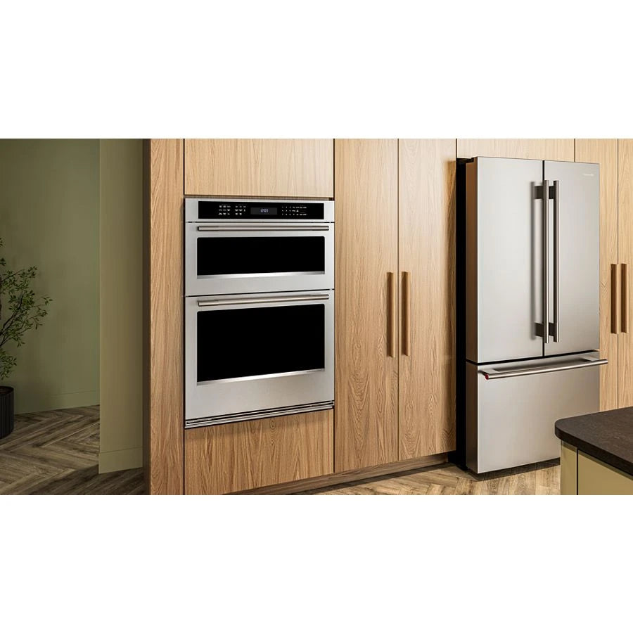 KITCHENAID  30-inch Electric Combo Wall Oven with No Preheat Air Fry Mode - PrintShield™ Finish - PrintShield Stainless (KOEC530SPS)