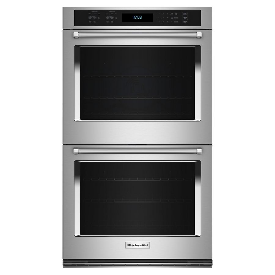 KITCHENAID  30" Double Wall Ovens With Air Fry Mode - Stainless Steel (KOED530PSS)