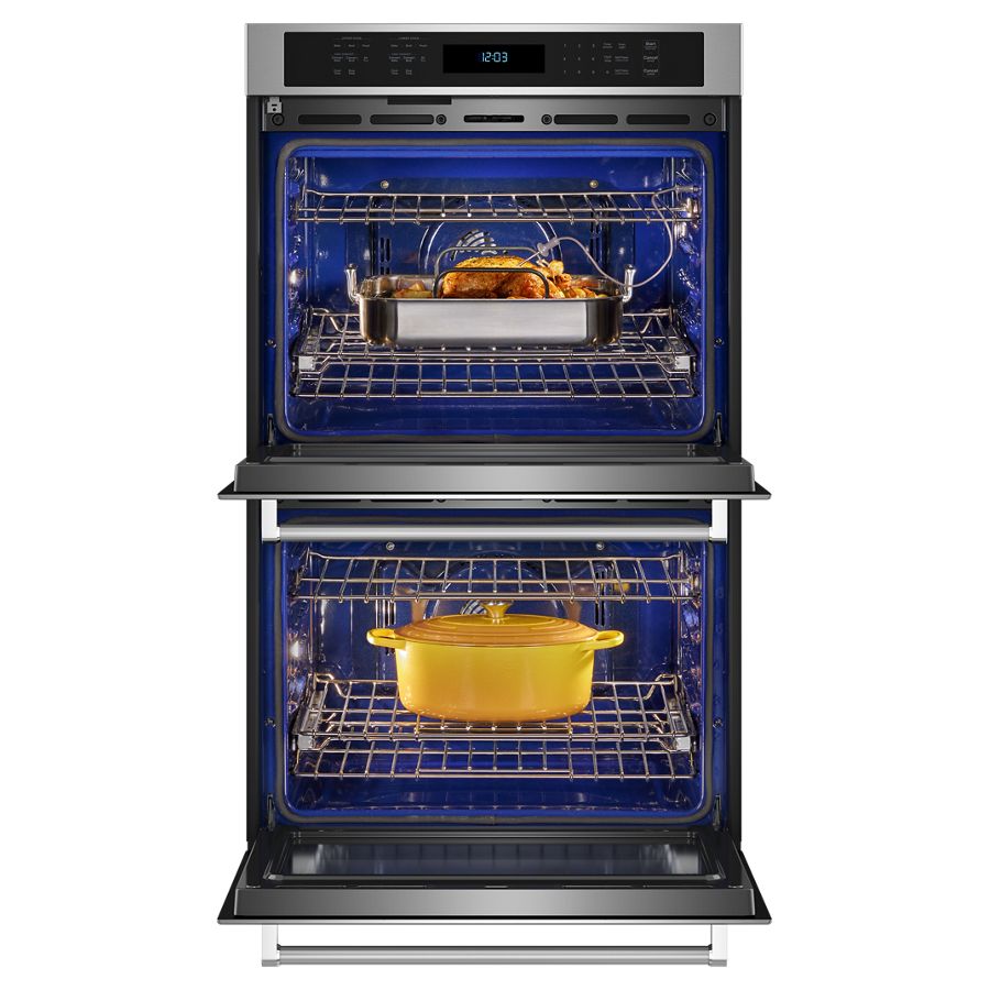 KITCHENAID  30" Double Wall Ovens With Air Fry Mode - Stainless Steel (KOED530PSS)