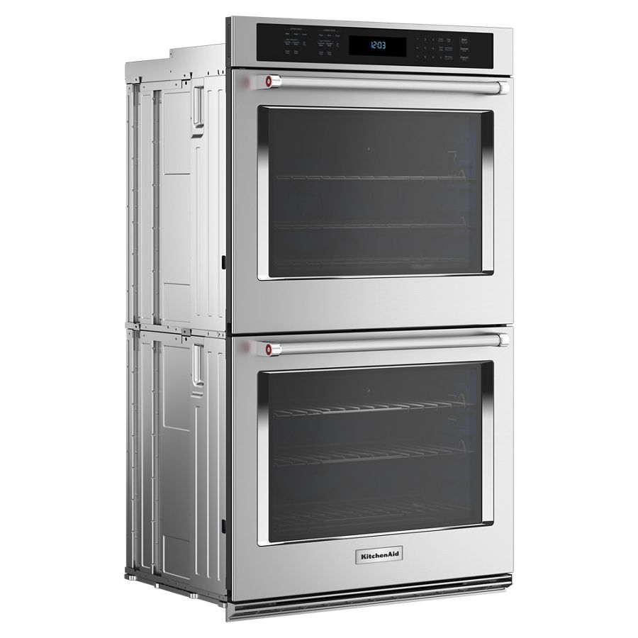 KITCHENAID  30" Double Wall Ovens With Air Fry Mode - Stainless Steel (KOED530PSS)