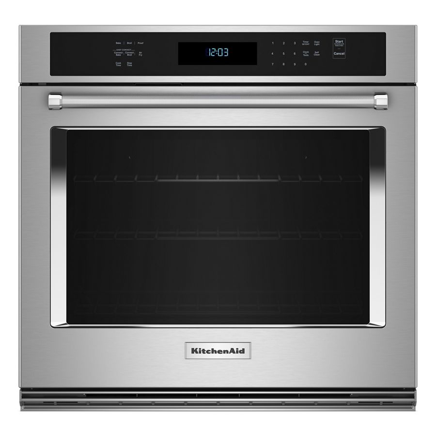 KITCHENAID  30" Single Wall Ovens with Air Fry Mode - Stainless Steel (KOES530PSS)