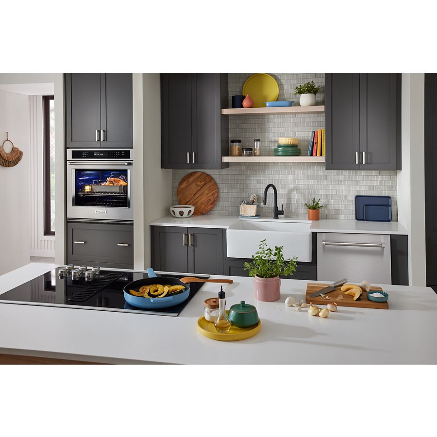 KITCHENAID  30" Single Wall Ovens with Air Fry Mode - Stainless Steel (KOES530PSS)