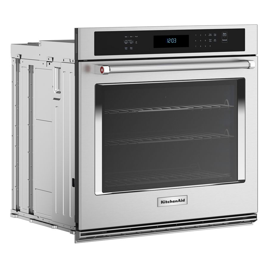 KITCHENAID  30" Single Wall Ovens with Air Fry Mode - Stainless Steel (KOES530PSS)