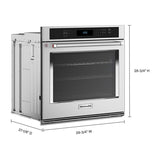 KITCHENAID  30" Single Wall Ovens with Air Fry Mode - Stainless Steel (KOES530PSS)