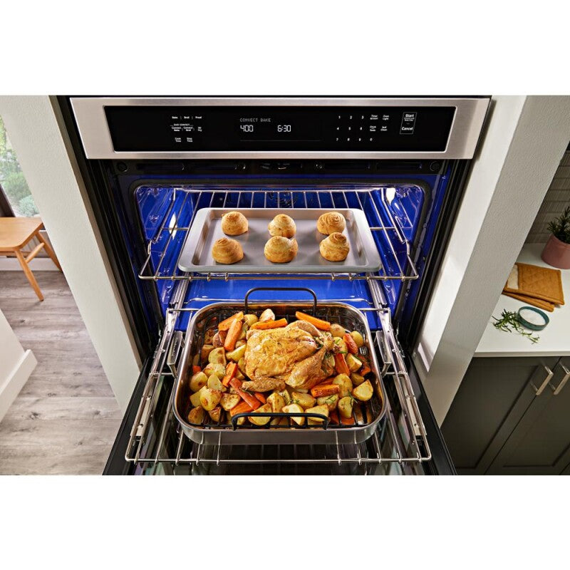 KitchenAid KitchenAid® 30" Single Wall Ovens with Air Fry Mode - Stainless Steel (KOES530PSS)