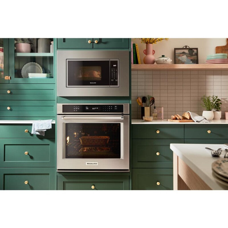 KitchenAid KitchenAid® 30" Single Wall Ovens with Air Fry Mode - Stainless Steel (KOES530PSS)