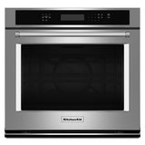 KitchenAid 30" Single Wall Oven with Even-Heat True Convection - Stainless Steel (KOSE500ESS)