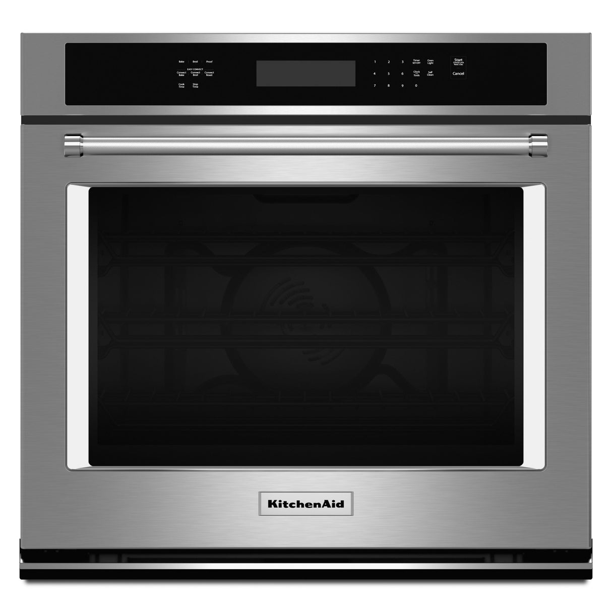 KITCHENAID 30" Single Wall Oven with Even-Heat True Convection - Stainless Steel (KOSE500ESS)