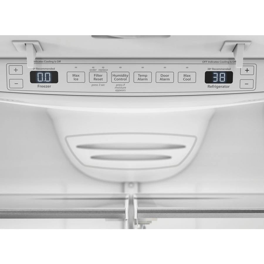 KITCHENAID  20 Cu. Ft. 36-inch Width Counter-depth French Door Refrigerator With Interior Dispense - Stainless Steel (KRFC136RPS)