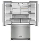 KitchenAid 20 Cu. Ft. French Door Refrigerator with Interior Water Dispenser - Stainless Steel (KRFC136RPS)