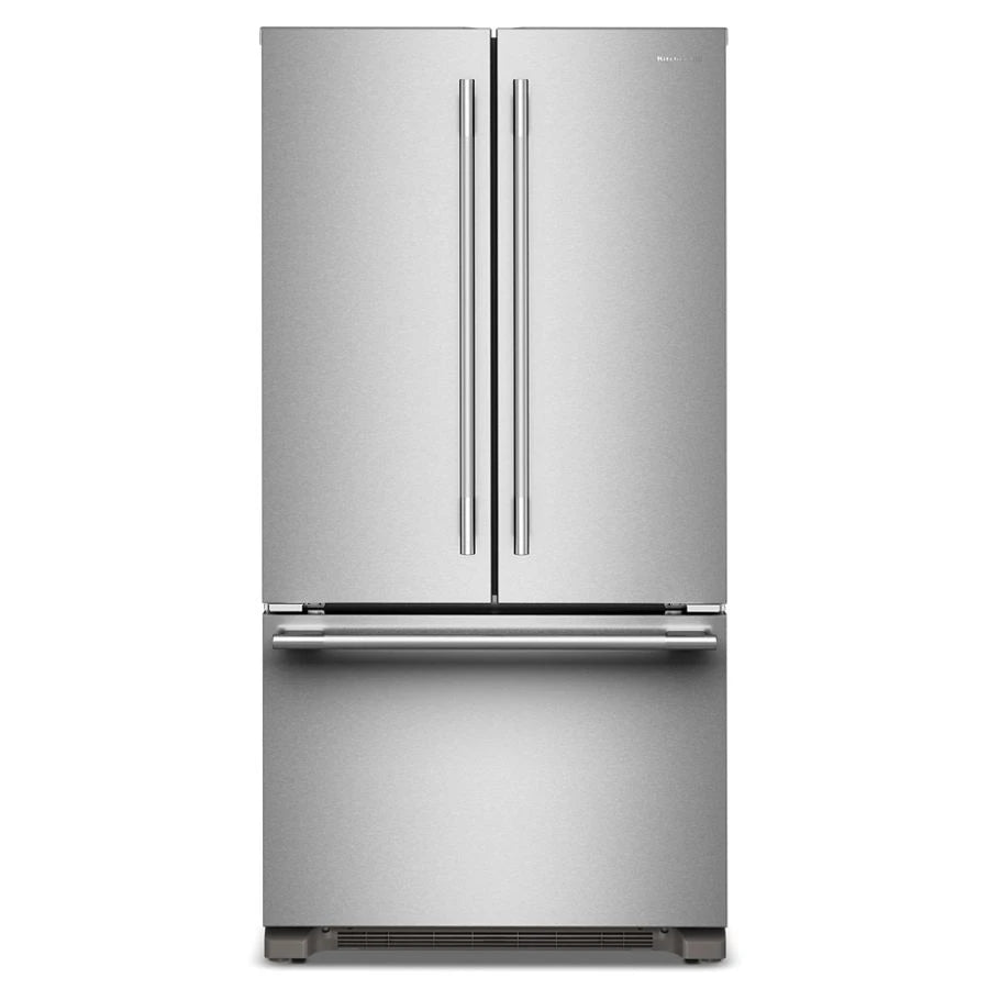 KitchenAid  22 Cu. Ft. 36-inch Counter-depth French Door Refrigerator With Internal Water Dispenser In Printshield® Finish - PrintShield Stainless (KRFC136TPS)