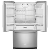 KitchenAid  20 cu. ft. 36" Counter-Depth French Door Refrigerator - Stainless Steel (KRFC300ESS)
