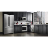 KitchenAid 20 cu. ft. 36" Counter-Depth French Door Refrigerator - Stainless Steel (KRFC300ESS)