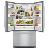 KITCHENAID  KITCHENAID REFR FRNCH DR 36" CNTR DPTH 22 CF - Stainless Steel (KRFC302ESS)