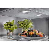 KitchenAid 26.8 Cu. Ft. Standard-Depth French Door Refrigerator with Exterior Ice and Water Dispenser - Stainless Steel with PrintShield™ Finish (KRFF577KPS)