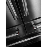 KitchenAid 25.8 Cu. Ft. 36" Multi-Door Freestanding Refrigerator with Platinum Interior Design - Stainless Steel (KRMF706ESS)