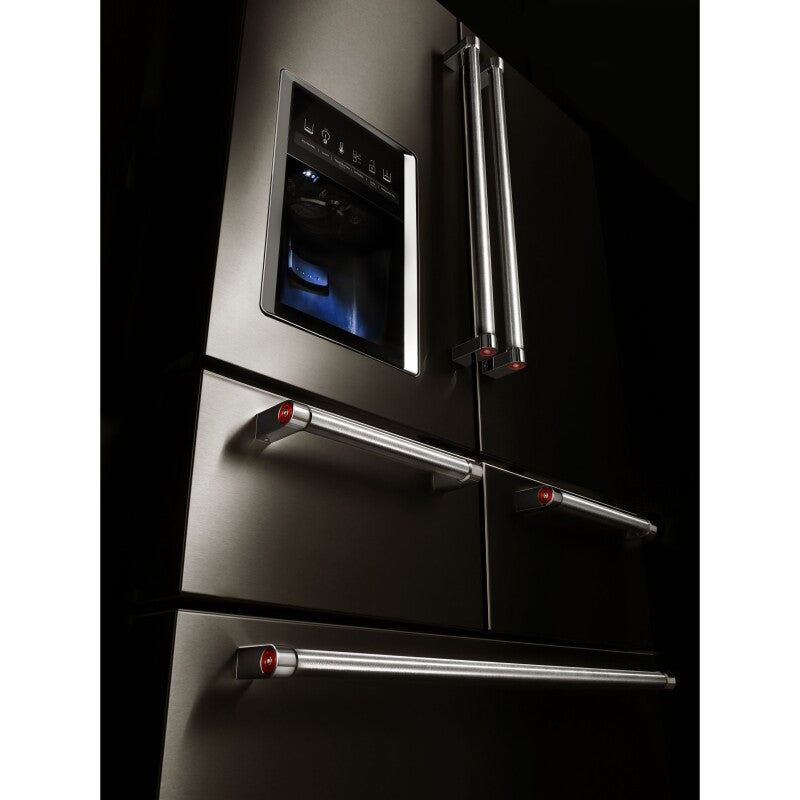 KitchenAid 25.8 Cu. Ft. 36" Multi-Door Freestanding Refrigerator with Platinum Interior Design - Stainless Steel (KRMF706ESS)